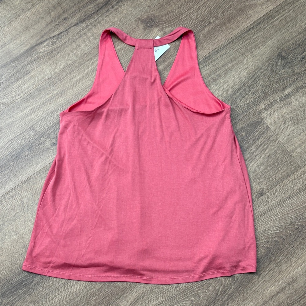 Sundays in Brooklyn Evereve Women's Modal Racer Tank in Rose Sz Medium NWT - Picture 6 of 6